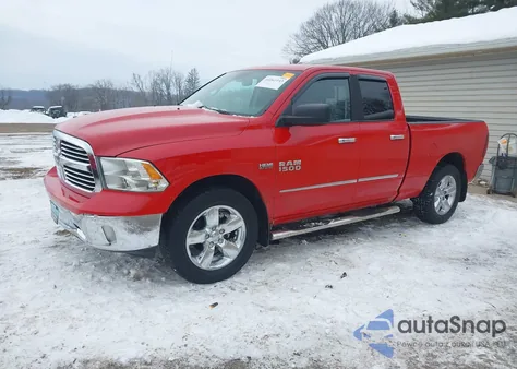 2014 Ram 1500 Big Horn z USA, uszkodzony, nr VIN 1C6RR7GTXES199356